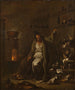 L'Alchimiste - Alessandro Magnasco — vy av konstverket