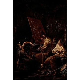Alessandro Magnasco - The Artists Studio.webp
