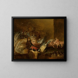 Alexander Adriaenssen - Dead birds and a cat.webp