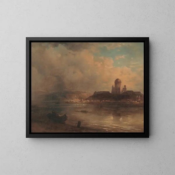 Basilique d'Esztergom - Alexander Brodszky — inramlat konstverk på väggen