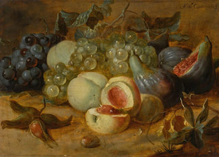 Alexander Coosemans - Still life with peaches and figs.webp