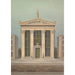 Studie för biblioteket Astor, New York - Alexander Jackson Davis — vy av konstverket