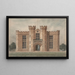 Maison des anciens élèves de Yale - Alexander Jackson Davis — inramlat konstverk på väggen