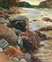 L'Isarco au Tyrol du Sud - Alexander Koester — vy av konstverket