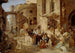 Vue de rue à Rome - Alexander Laurus — vy av konstverket