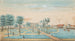 Vue sur la plantation de sucre Catharina Sophia - Alexander Ludwich Brockmann — vy av konstverket