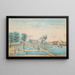 Vue sur la plantation de sucre Catharina Sophia - Alexander Ludwich Brockmann — inramlat konstverk på väggen