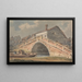 Pont de Lewes, Sussex - Alexander Monro — inramlat konstverk på väggen