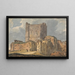 Château de Porchester - Alexander Monro — inramlat konstverk på väggen