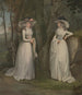 Eleanor och Margaret Ross - Alexander Nasmyth — vy av konstverket