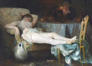Alexander Nikanorovich Novoskoltsev - After The Masquerade.webp