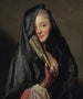 La Dame au voile, la femme de l'artiste - Alexander Roslin — vy av konstverket