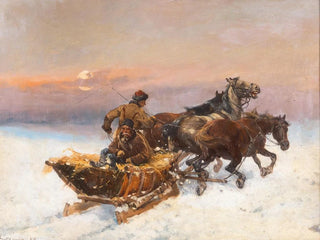 Alexander Setkowicz - Home Journey in a Sledge.webp