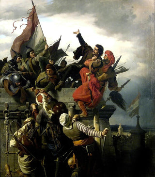 Alexander von Wagner - The SelfSacrifice Of Titusz Dugovics.webp