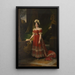 porträtt av Marie-Thérèse de France, hertiginna av Angoulême - Alexandre-François Caminade — inramlat konstverk på väggen