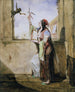 En odalisque - Alexandre-Gabriel Decamps — vy av konstverket