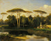 La villa Doria Pamphilj i Rom - Alexandre-Gabriel Decamps — vy av konstverket