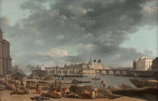 AlexandreJean Nol - La pointe de lle de la Cit vue du port SaintNicolas.webp