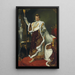 Reproduktion av målningen av kejsaren Napoleon Bonaparte 1769-1821 - Alexandre Benoît Jean Dufay