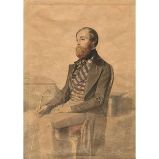 Alexandre Bida - Portrait of Alfred de Musset 18101857.webp