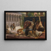Cléopâtre - Alexandre Cabanel — inramlat konstverk på väggen