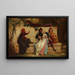 Poète florentin - Alexandre Cabanel — inramlat konstverk på väggen