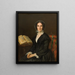 Madame Louise Mars - Alexandre Cabanel — inramlat konstverk på väggen