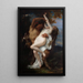 Nymphe enlevée par un faune - Alexandre Cabanel — inramlat konstverk på väggen
