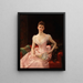 Olivia Peyton Murray coupe la femme de William Bayard - Alexandre Cabanel — inramlat konstverk på väggen