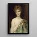 Pandore - Alexandre Cabanel — inramlat konstverk på väggen