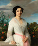 porträtt av Mademoiselle Louise Mars - Alexandre Cabanel — vy av konstverket