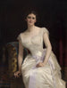 porträtt av Mary Victoria Leiter, framtida Lady Curzon de Kedleston, vicekung av Indien - Alexandre Cabanel — vy av konstverket