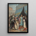 Reproduktion av målningen av Saint Louis fånge i Palestina - Alexandre Cabanel