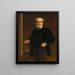 Självporträtt - Alexandre Cabanel — inramlat konstverk på väggen