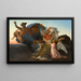La Mort de Moïse - Alexandre Cabanel — inramlat konstverk på väggen