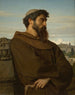 En ung romersk munk tänkare - Alexandre Cabanel — vy av konstverket