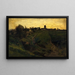Vue de Montmartre, versant nordväst - Alexandre Defaux — inramlat konstverk på väggen