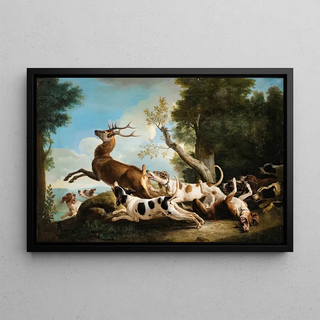 Alexandre Franois Desportes - The Stag Hunting.webp