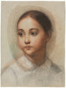 Tête de jeune fille - Alexandre Hesse — vy av konstverket