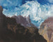 Mont Rakaposhi - Alexandre Iacovleff — vy av konstverket