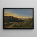 Vue de Saint-Cloud près de la Seine - Alexandre Pau de Saint-Martin — inramlat konstverk på väggen