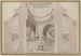 Coupole du Panthéon coupe projet de décoration intérieure - Alexandre Théodore Brongniart — vy av konstverket