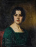 Portrait de Madame Ferette - Alexei Harlamoff — vy av konstverket