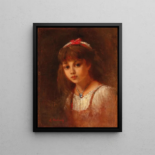 Alexei Harlamoff - Young Girl with Rock Crystal Jewellery.webp