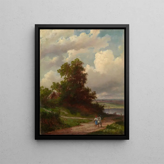 Alexei Kondratievich Savrasov - Road by the Volga river.webp