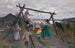 La balançoire du village - Alexei Stepanovich Stepanov — vy av konstverket