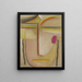 Tête abstraite Or och rosa - Alexej von Jawlensky — inramlat konstverk på väggen
