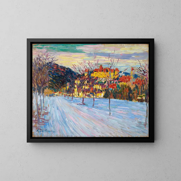 kvinna - Alexej von Jawlensky — inramlat konstverk på väggen