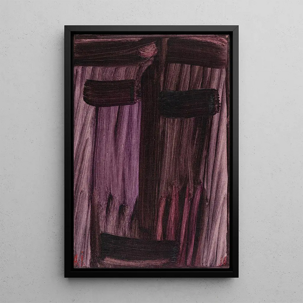 Reproduktion av målningen Stor målning av meditation, ömhet i höst - Alexej von Jawlensky