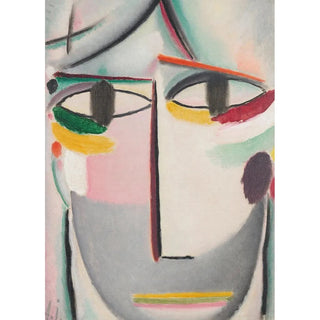 Alexej von Jawlensky - Heilandsgesicht.webp